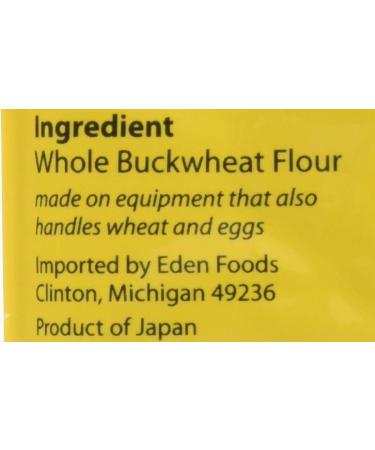 Eden Foods Buckwheat Soba Pasta - 8 oz - Organic Gluten-Free Noodles - Buy Online on GoSupps.com