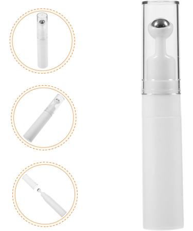 Housoutil Buttercream Essential Oil Creami Eye Creams Empty Roller Ball Applicator Refillable Cream Bottle Empty Cream Bottle Cosmetic Bottle Lotion Travel Perfume Bottle White - Buy Online on GoSupps.com