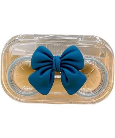 Portable Purple Contact Lens Container Kit for Men & Women | Travel Case with Bow | Nfegsiya - Buy Online on GoSupps.com