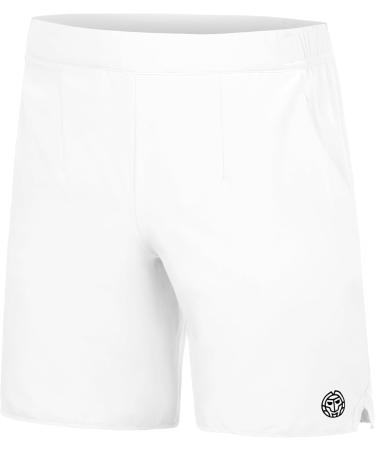 BIDI BADU Men's Crew 9-Inch Shorts - White XL | Stylish & Comfortable International Shipping Available - Buy Online on GoSupps.com