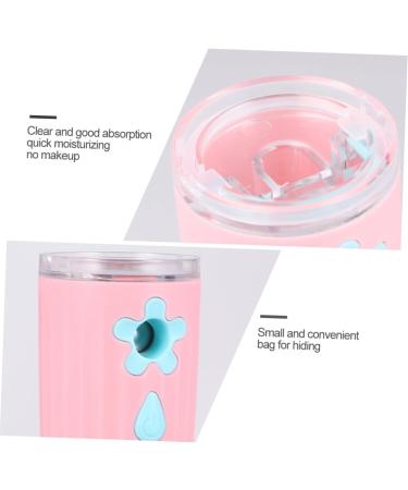 1pc Hydrating Instrument USB Face Moisturizing Shrink Pores Humidifier Water Mist Sprayer Shower Steamers Steamer Pot Nano Face Moisturizer Beauty Instrument Eyelash Abs 11X3.6X3.6cm Pink - Buy Online on GoSupps.com