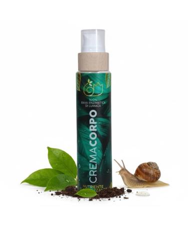 VIVA VIVA Pure enzymatic snail slime body cream elastic firming with stem cells and vitamin E natural 100 ml made in Italy