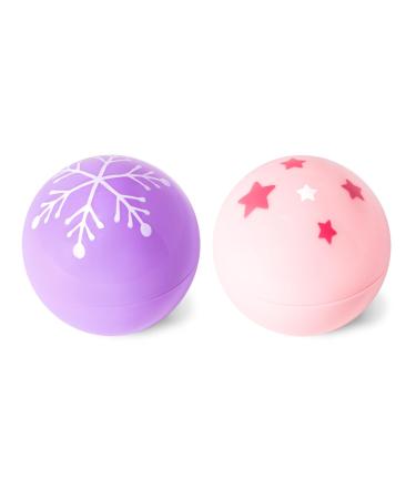 VOTUM 2 Piece Scented Lip Balm Set for Girls | Holiday Themed Roll-On Flavored Beeswax Lip Balm Pots - Pack of 2 - Buy Online on GoSupps.com