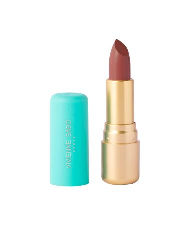 Vivienne Sab VIENNA SAB | Nude Createur | Vitamin E Moisturizing Lipstick Smooth and Creamy Texture | Long Lasting | Cruelty Free