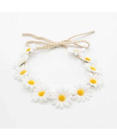 Shop Lurrose 5pcs Sunflower Wreath - Hippie Flower Garland for Wedding & Party Decor - International Shipping Available - Buy Online on GoSupps.com