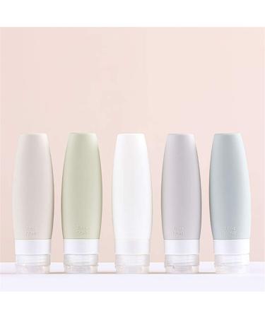 Chseo Silicone Travel Bottles Set (4 Pack) - Perfect for Liquids Shampoo Lotion & Cosmetics Leak-Proof Travel Containers for All Your Essentials - Buy Online on GoSupps.com