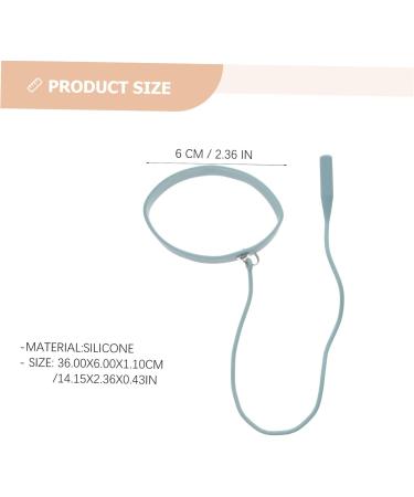 POPETPOP Tweezers Silicone Bracelet Lash Tweezer Holder Silicone Tweezer Protector Lash Tweezers Holder Lash Tweezers Wristband Lash Tweezer Bracelet Tool Silica Gel Eyelash Auxiliary Agent 35x6cm - Buy Online on GoSupps.com