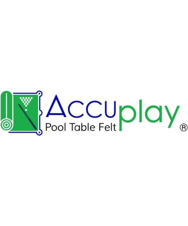 Accuplay 19 oz Pre Cut Pool Table Felt - Billiard Cloth for 8' Table - Choose from English Green, Spruce, Blue, Tan, Black, Navy, Red, Gray, or Burgundy Blue - Buy Online on GoSupps.com
