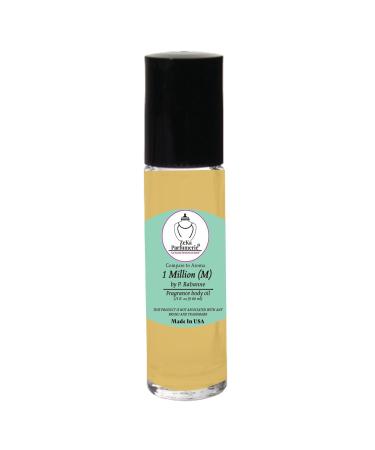 Compare to Aroma 1 Million by P. Rabanne for Men - Travel Size 1/3 oz (9.86ml) Fragrance Body Oil Roll-On - International Shipping - Buy Online on GoSupps.com