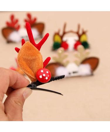 Shop Bontannd Christmas Antler Hair Clips - Festival Headbands & Hair Accessories for Every Holiday Celebration - Buy Online on GoSupps.com