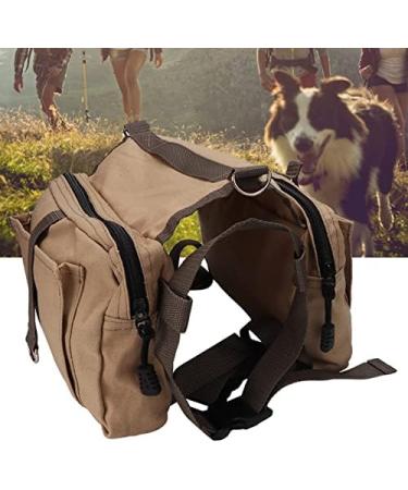 Dog Pack Hound Backpack Multi-functional Dog Outdoor Saddle Bag Travel Camping Hiking Walking Gear Pet Trail Pack for Medium & Large Dogs - Buy Online on GoSupps.com