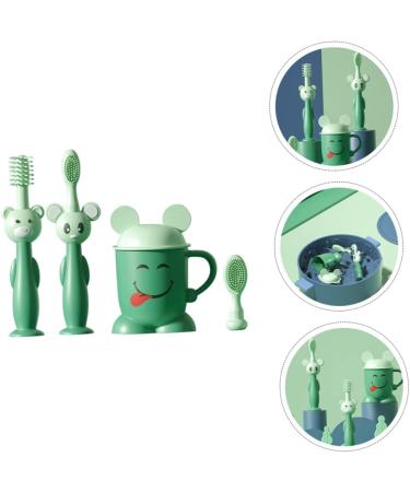 FRCOLOR 3 Sets Silicone Toothbrush Set | Extra Soft Baby Toothbrushes for Newborns & Infants - Perfect Bristle Comfort - Buy Online on GoSupps.com