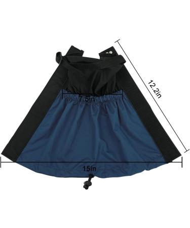 Luwint Waterproof Kids Leg Boot Gaiters Children Hiking Hunting Climbing Protective Gear for 6-12 Yrs Old Girls Boys Navy - Buy Online on GoSupps.com