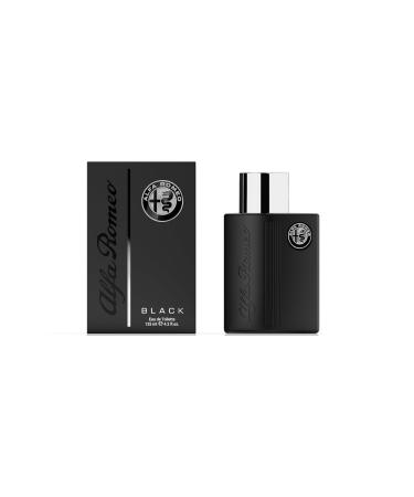 Al.fa Ro.meo BLACK Eau De Toilette (125ml) | Grapefruit Black Rose Dark Woodsy Notes | Long Lasting Perfume - Buy Online on GoSupps.com