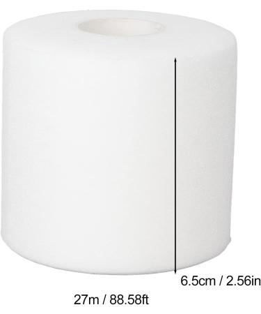 Foam Underwrap Athletic Tape - Pre Wrap for Ankle Knees Elbows | Sports Foam Bandage - White - International Shipping Available - Buy Online on GoSupps.com