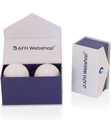 AFH Webshop Meditation Qi-Gong Balls - Yin Yang Marble Pair (35mm) for Relaxation & Wellness - Buy Online on GoSupps.com