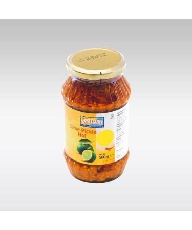Ashoka Hot Lime Pickle 500 g - Buy Online on GoSupps.com