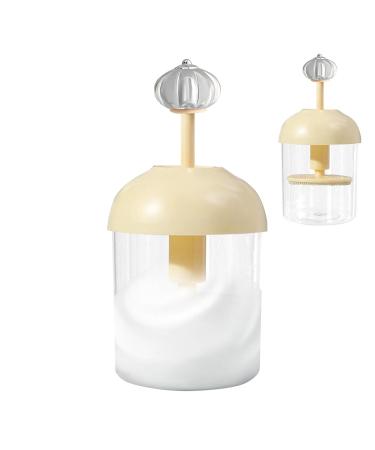 CHROX Facial Cleanser Foam Maker | Portable Face Wash Foamer | Rich Foam Whip Maker in Beige | Perfect Skin Cleanser for Gentle Washing - Buy Online on GoSupps.com