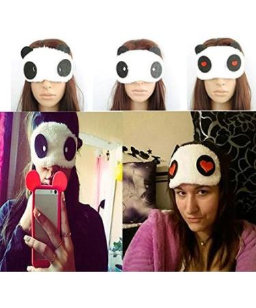 3D Cartoon Eye Sleep Mask - Padded Shade Cover for Relaxing Sleep at Home and Travel - Buy Online on GoSupps.com