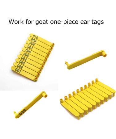 MACGOAL Livestock Ear Tag Applicator for Sheep Goat Cattle Pigs Cow - Ear Tag Plier Tool - Buy Online on GoSupps.com