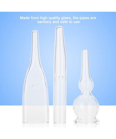 3pcs Vacuum Glass Tube Kit | Blackhead Removal Facial Suction Pore Cleaner - Buy Online on GoSupps.com