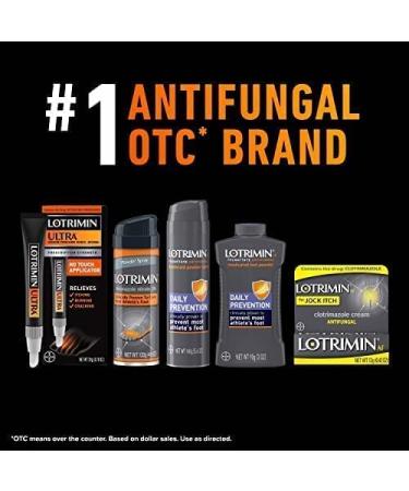 Lotrimin Ultra No Touch Applicator Athlete's Foot Cream 1 Week Treatment - Butenafine Hydrochloride 1%, Antifungal, 0.7 oz - Buy Online on GoSupps.com