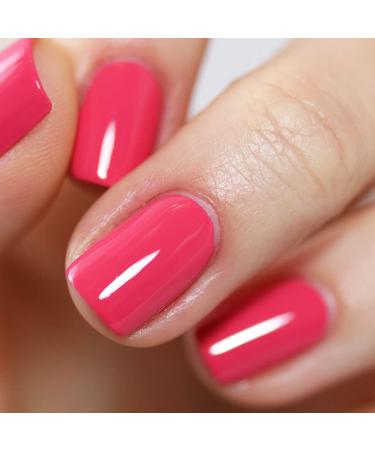 Buy LaNature Bright Pink Water-Based Vegan Nail Polish - Peel-Off 10ml | Eco-Friendly & Non-Toxic - Buy Online on GoSupps.com