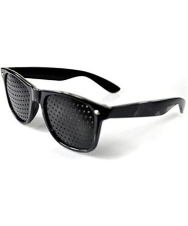 Hacoly Medicals Lochlogen Raster Glasses | Eye Training Goggles - Black | Perfect Gift for Vision Improvement | International Shipping Available - Buy Online on GoSupps.com