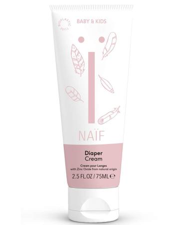 Na f diaper cream for baby & child - calms and regenerates the skin in the case of diaper rash - baby diaper cream with zinc oxide chamomile and vitamin E - 75ml 75 ml (1 Pack)