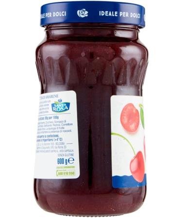  Santa Rosa Santa Rosa Amarene Jam 600g Cherry Jam Ideal for Glass Desserts - Buy Online on GoSupps.com