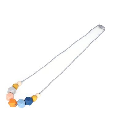 Portable Food Grade Silicone Baby Teether - Style 2 | High Flexibility Teething Collar for Babies - Buy Online on GoSupps.com