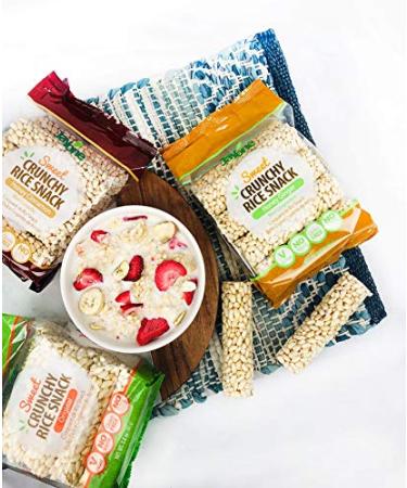 Jayone Crunchy Rice Snack 2.82 oz - Honey Cinnamon Flavor (Pack of 6) - Buy Online on GoSupps.com