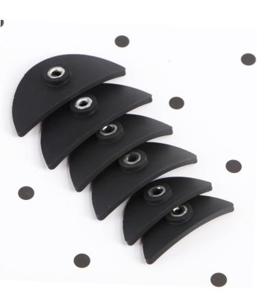 FRCOLOR 12 pcs Seal Shadow Crease Silicon Draw Practical Stamp Lazy Makeup Tool Black Eyes - Buy Online on GoSupps.com