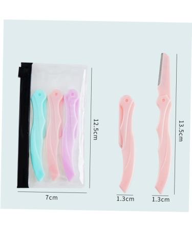Minkissy 6-Piece Facial Hair Remover Set - Eyebrow Shaping Tools & Manual Razors for Precise Hair Removal - Buy Online on GoSupps.com