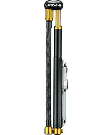 LEZYNE Digital Shock Drive Pump - Black/Gold - One Size | High-Quality Bike Pump - Buy Online on GoSupps.com