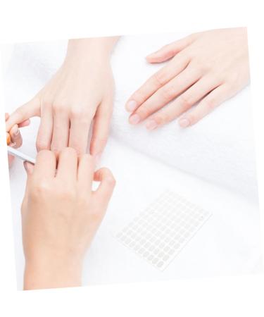 BIUDECO 20 Sheets Press Nails Sticky Tabs Double Sided Adhesive Tape for Universal Nail Forms Strong Adhesion Easy Removal Breathable Water Resistant for Professional Home Use - Buy Online on GoSupps.com