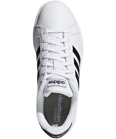 adidas Women's Grand Court Sneaker 8 - White/Black/White | Stylish and Comfortable Footwear - Buy Online on GoSupps.com
