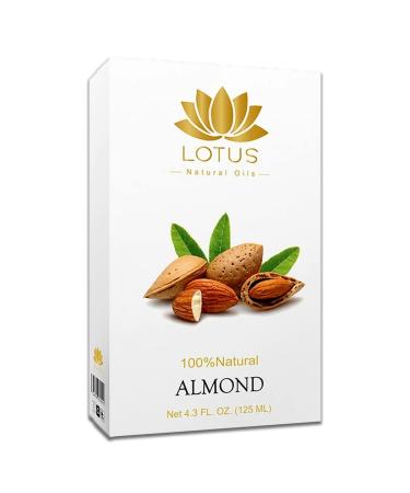 Lotus organica natural no chemicals Almond oil 125 ml / 4.3 oz