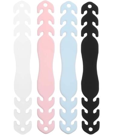 Comfortable PPE Ear Saver Hooks - Adjustable Face Extender Strap for Ear Pain Relief (Sky Blue) | International Shipping Available - Buy Online on GoSupps.com