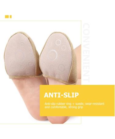 Yoga Toe Protector & Anti-Skid Front Sole Pads - Sweat-Absorbent Half Palm Socks for Ultimate Comfort - Buy Online on GoSupps.com