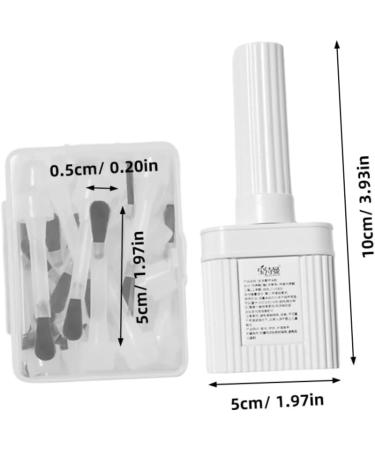 Beaupretty Nail Bottle Brush 1 Set replacement brush plastic nail polish Tools Products for manicure round head nail salon supplies applicator gel nail polish bottle brush replace - Buy Online on GoSupps.com