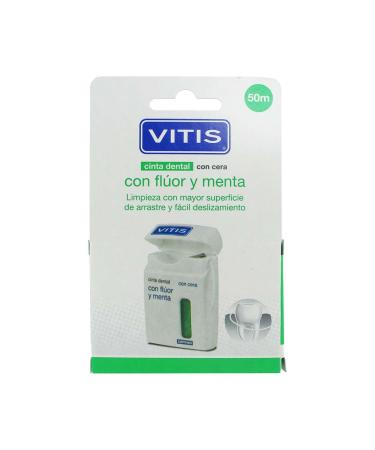 Vitis dental tape waxed with fluoride and mint by Vitis