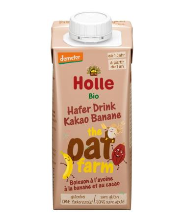 HOLLE BABYFOOD The oat Farm Oatmeal Drink - Cocoa Banana (16 x 200ml)