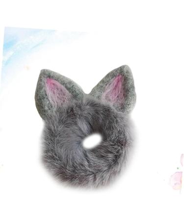 Beavorty Cat Hair Bobbles Hair Ring Cat Ear Scrunchies Hair Scrunchies for Womens Hair Pink Fluffy Hair Ties Headband Holder Stuffed Bunny Plush Satin Hair Tie Animal Miss Short Hair Rope - Buy Online on GoSupps.com