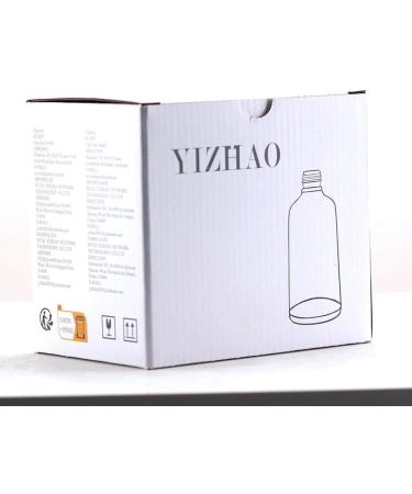 Yizhao 1oz Amber Glass Spray Bottles - Fine Mist Refillable Metal Cap - 6 Pack for Essential Oils Travel Perfume & Aromatherapy - Buy Online on GoSupps.com
