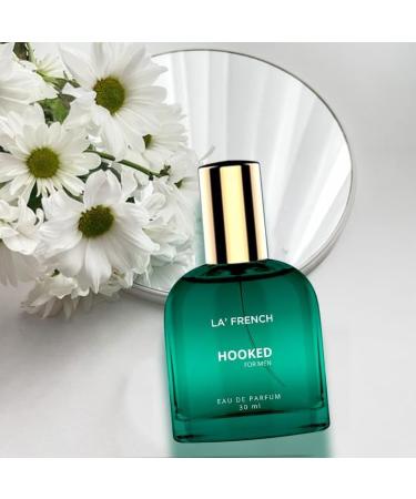 Hooked Perfume 30ml for Men | Eau De Parfum | Long Lasting | Premium Luxury | Fresh Fragrance Scent | Travel-Friendly Perfume | Date Night Perfume - Buy Online on GoSupps.com