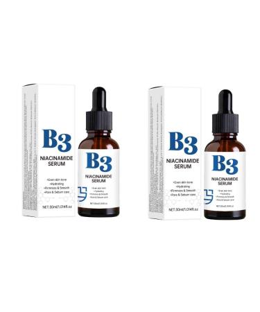 2PCS B3 Serum Wrinkle Remover Smoothing Fine Lines Anti Dark Spots Whitening Shrink Pores Firming Repair Skin Care