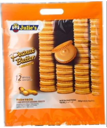 Julie's Peanut Butter Sandwich(12 convi packs) (MY) - Buy Online on GoSupps.com