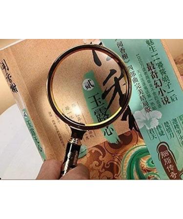 Magnifiers Hand Held Classic Magnifying Glass 8Times Magnification Reading Jewelry Magnifier Comfortable Anniversary - Buy Online on GoSupps.com
