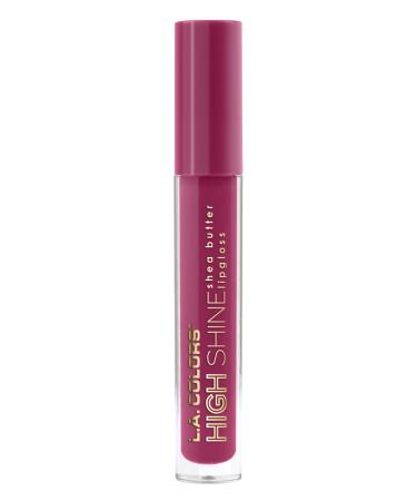 L.A. Colors High Shine Shea Butter Lip Gloss  Irresistible  0.14 Ounce Irresistible 0.14 Ounce (Pack of 1)